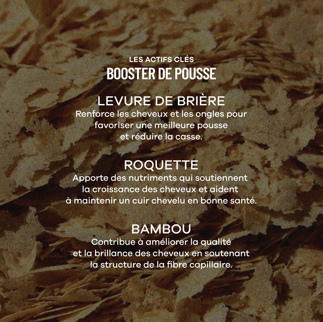 ON VEUT... UN BOOSTER DE POUSSE